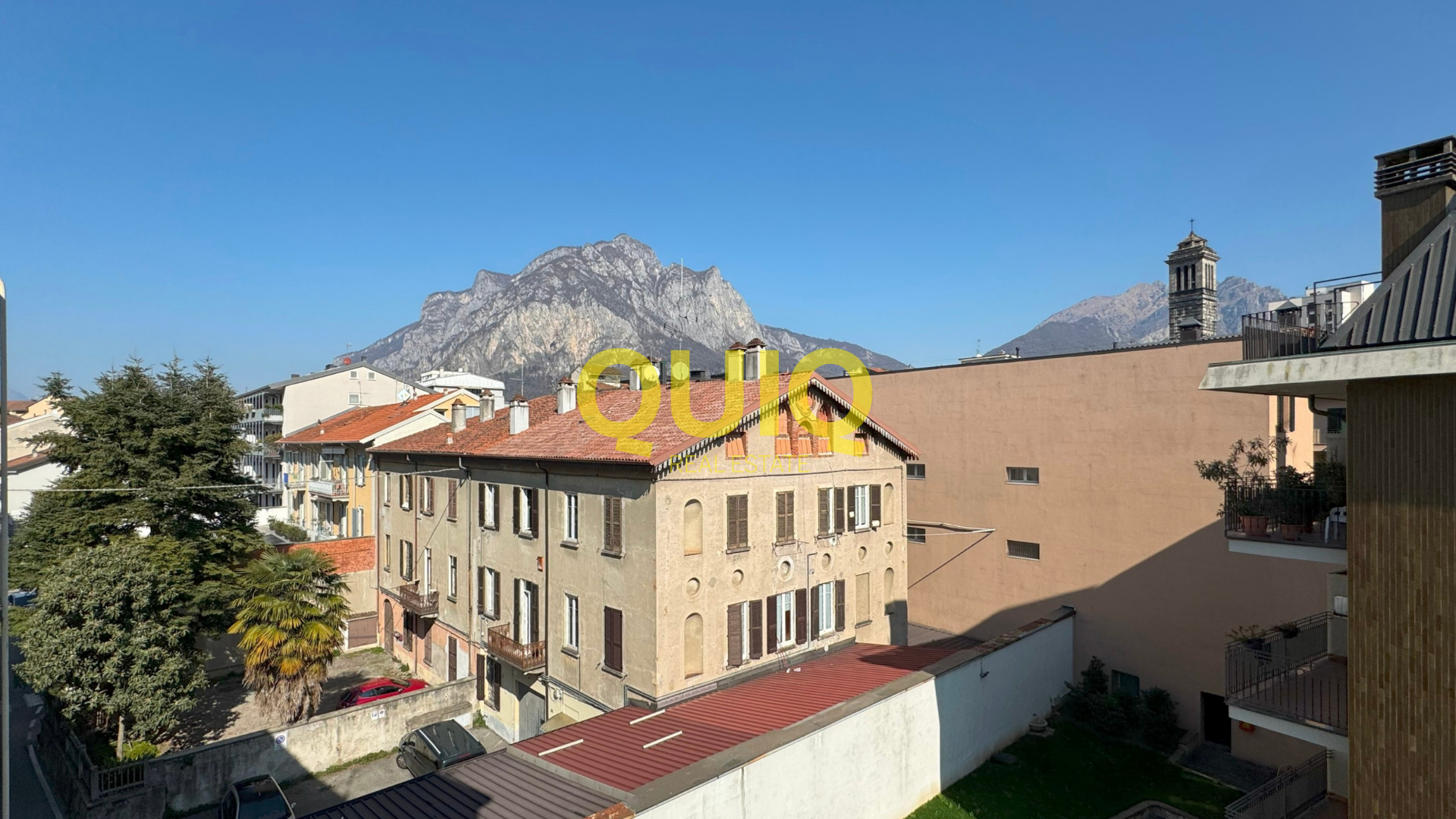 LECCO, TRILOCALE CON BALCONE, DOPPI SERVIZI, VISTA LAGO, SOLAIO E CANTINA