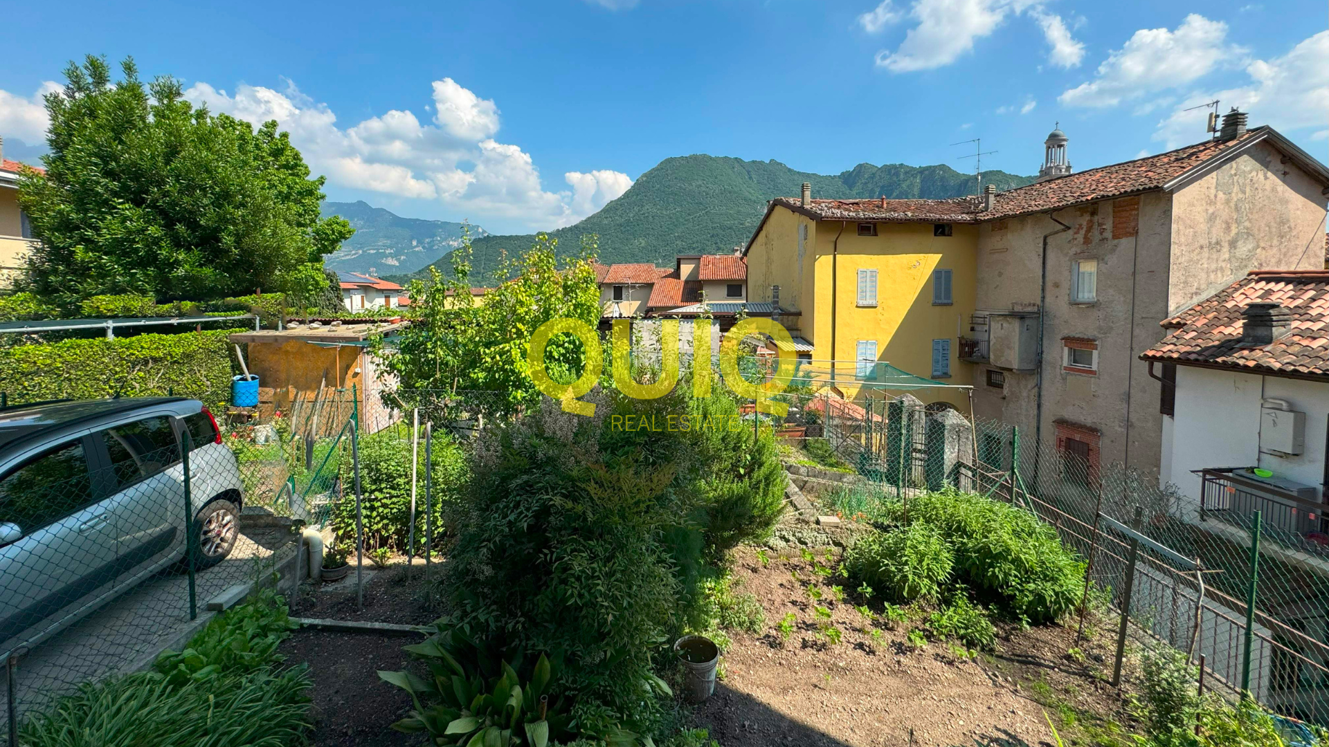VALMADRERA, BILOCALE AL PIANO TERRA CON CANTINA POSTO AUTO E GIARDINO - CENTRO