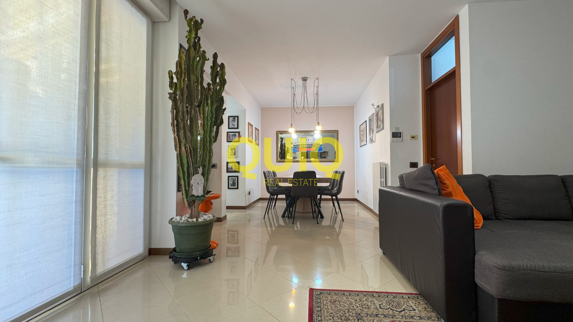 VALMADRERA, TRILOCALE CON TERRAZZO, DOPPI SERVIZI E BOX DOPPIO