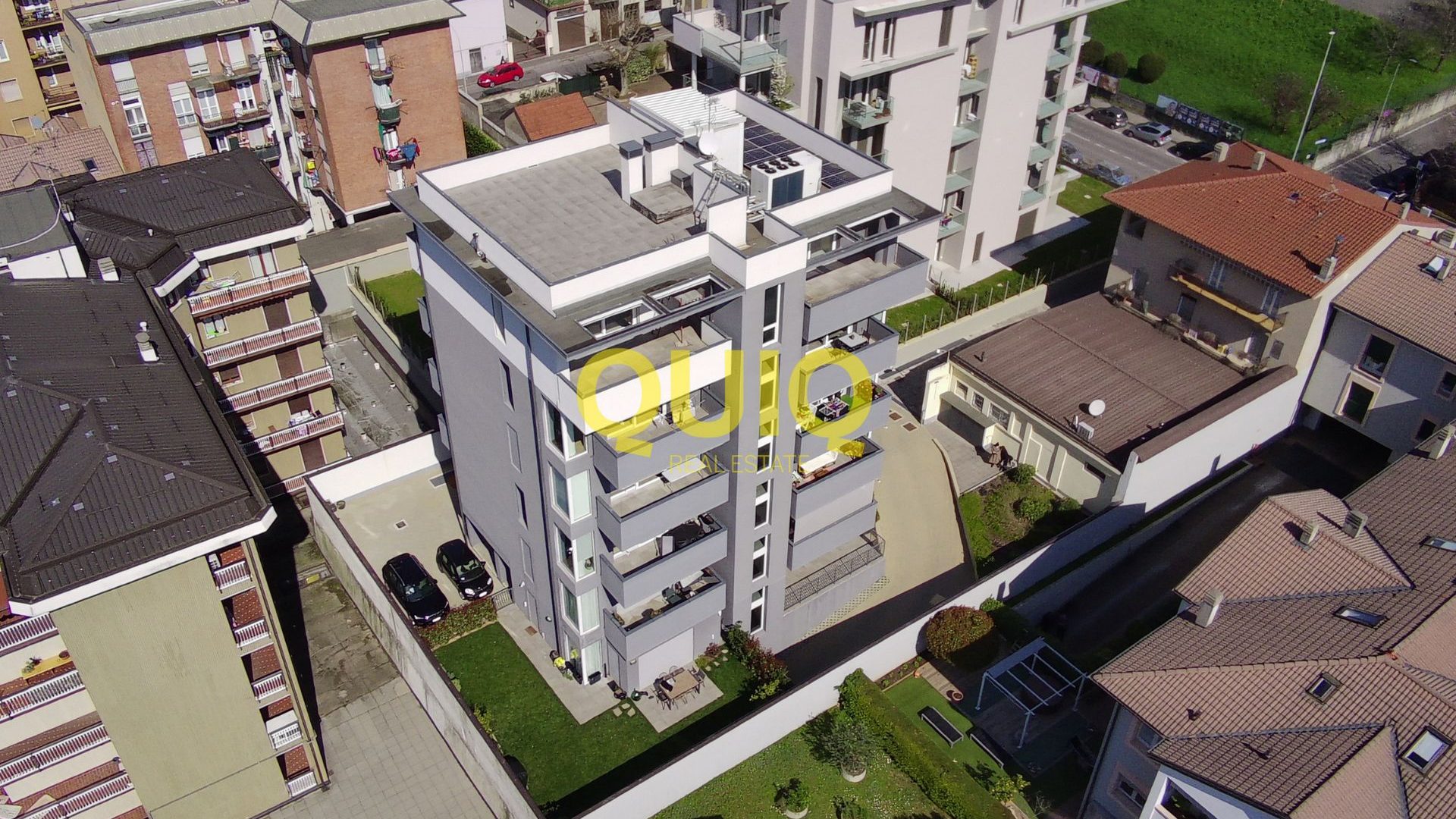 LECCO, ATTICO PANORAMICO IN CLASSE ENERGETICA A4, BOX DOPPIO E CANTINA