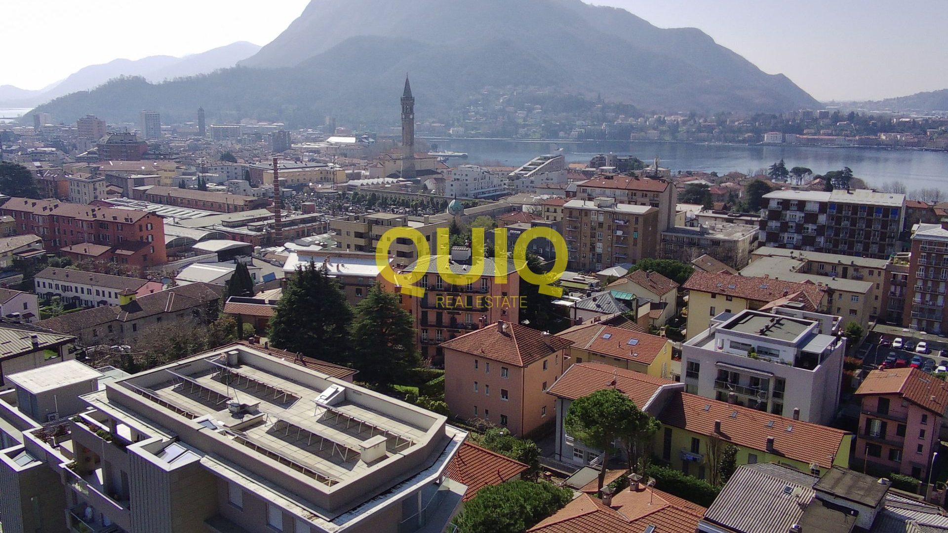 LECCO, ATTICO PANORAMICO IN CLASSE ENERGETICA A4, BOX DOPPIO E CANTINA