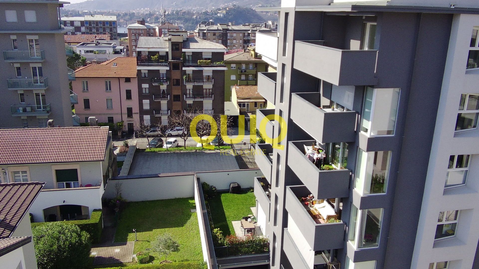 LECCO, ATTICO PANORAMICO IN CLASSE ENERGETICA A4, BOX DOPPIO E CANTINA