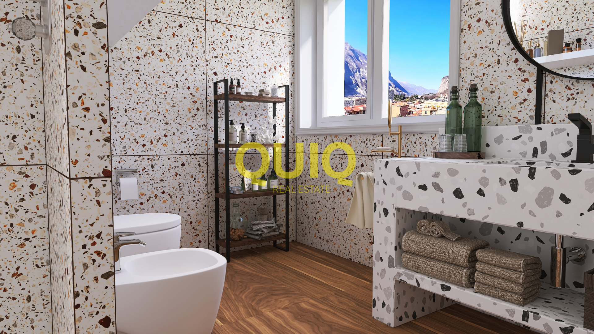 LECCO, ATTICO PANORAMICO IN CLASSE ENERGETICA A4, BOX DOPPIO E CANTINA