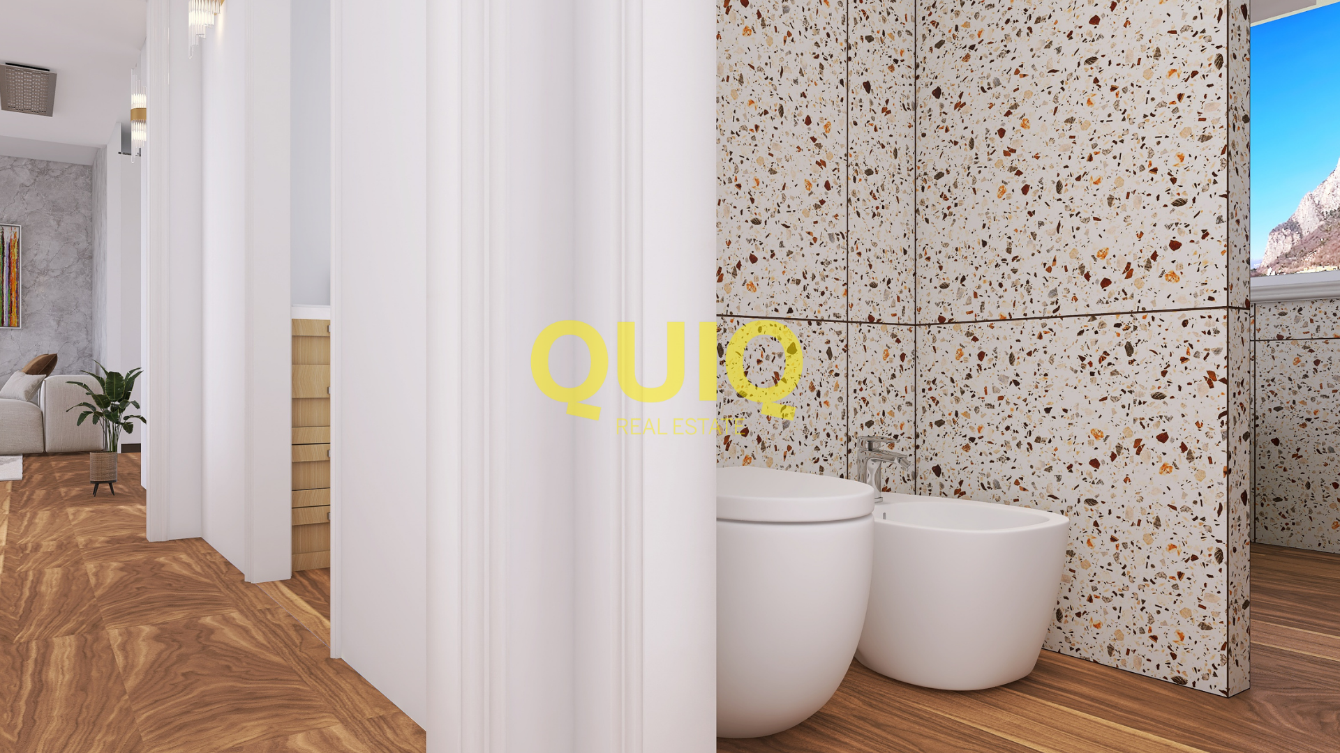 LECCO, ATTICO PANORAMICO IN CLASSE ENERGETICA A4, BOX DOPPIO E CANTINA