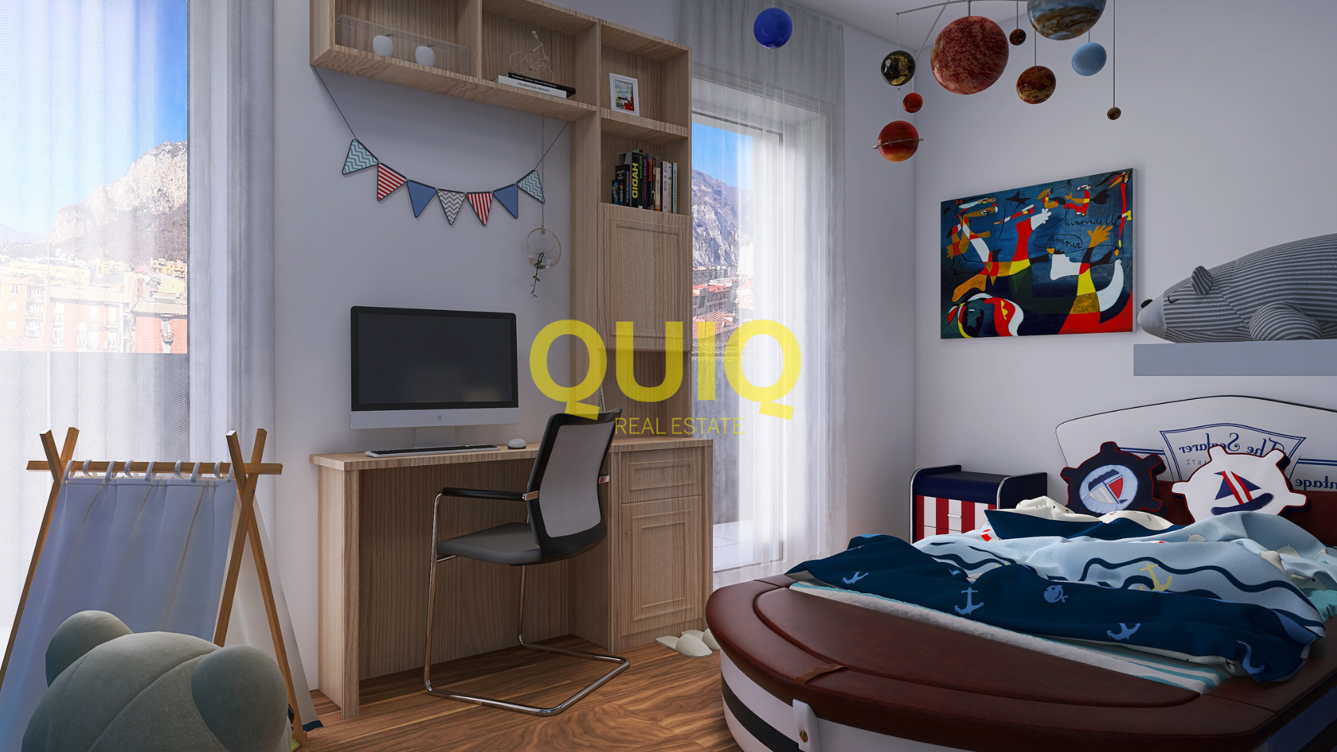 LECCO, ATTICO PANORAMICO IN CLASSE ENERGETICA A4, BOX DOPPIO E CANTINA