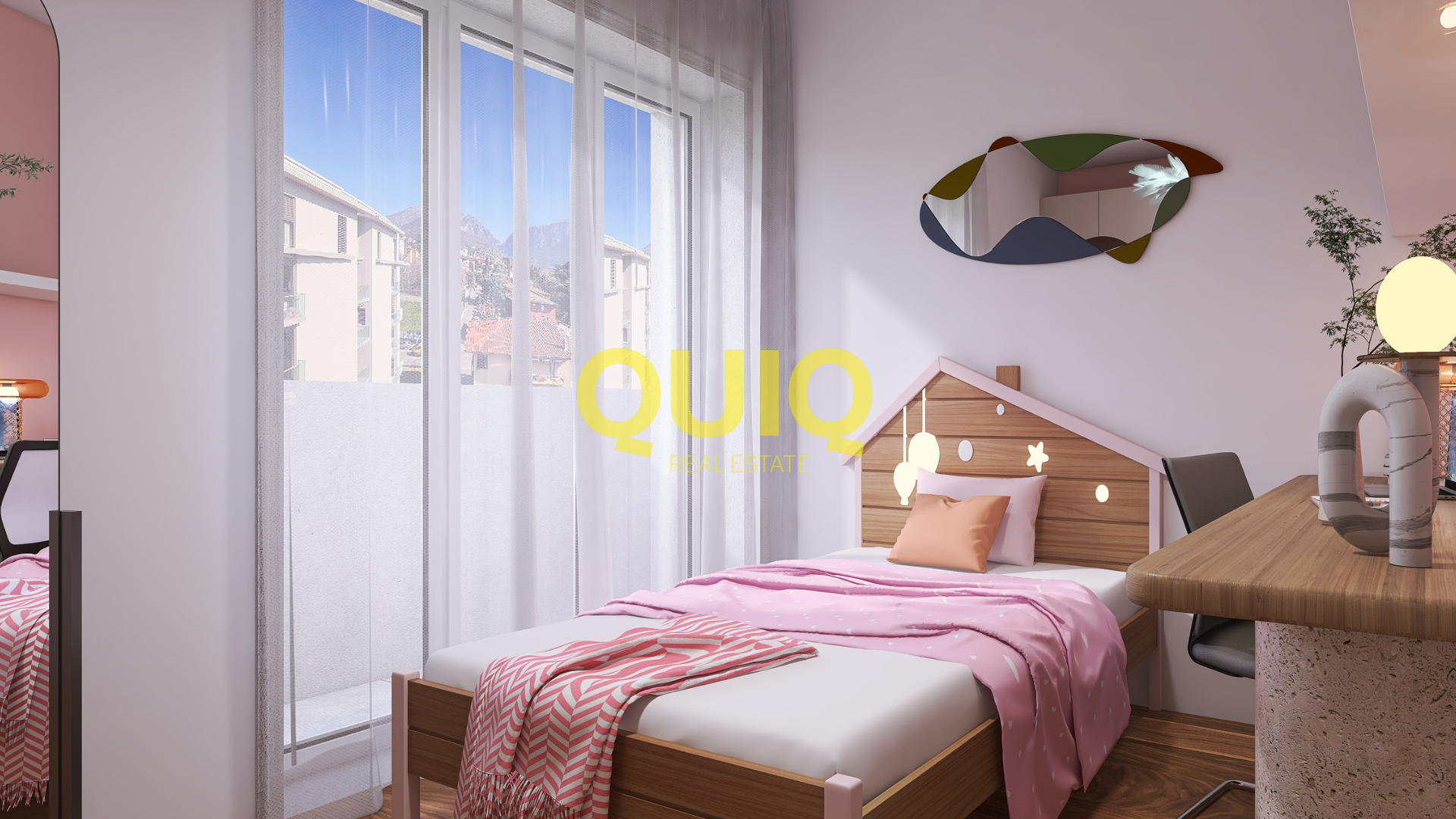 LECCO, ATTICO PANORAMICO IN CLASSE ENERGETICA A4, BOX DOPPIO E CANTINA