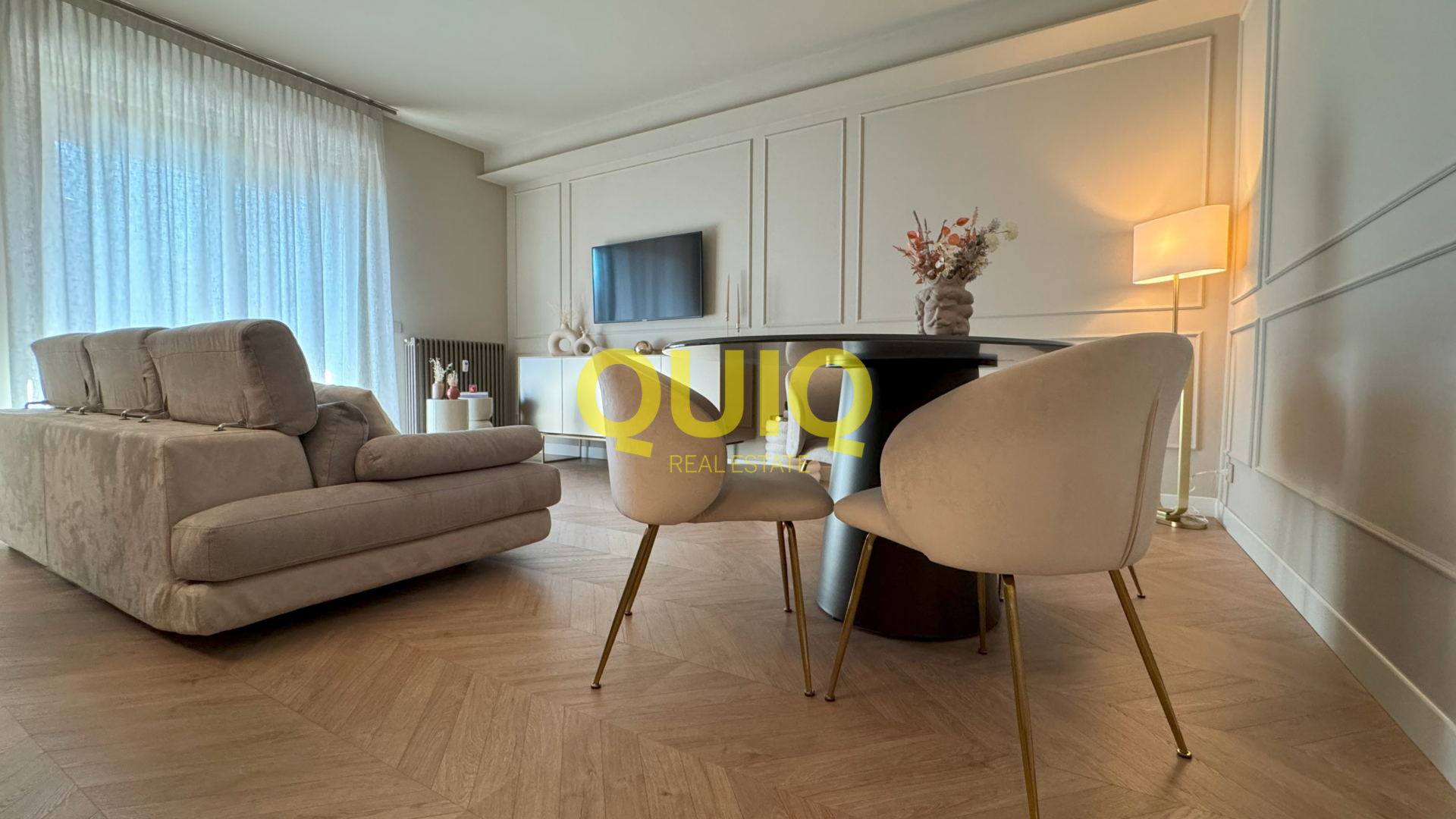 VALMADRERA, TRILOCALE IN CLASSE EN. "C", CON BOX E CANTINA