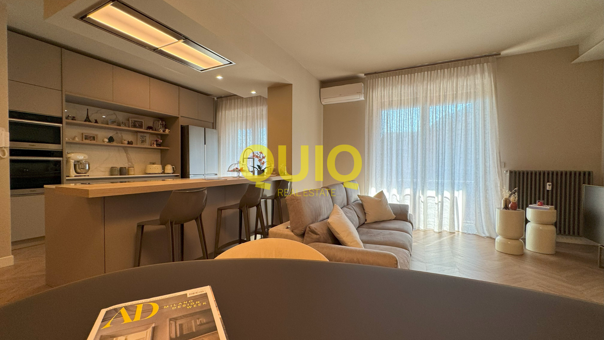 VALMADRERA, TRILOCALE IN CLASSE EN. "C", CON BOX E CANTINA