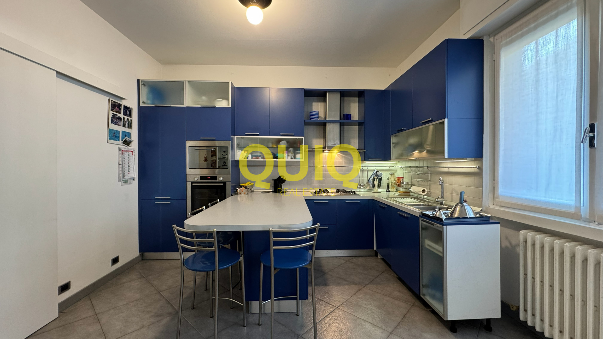 Valmadrera, trilocale con due terrazzi, doppi servizi e posto auto coperto – zero spese condominiali