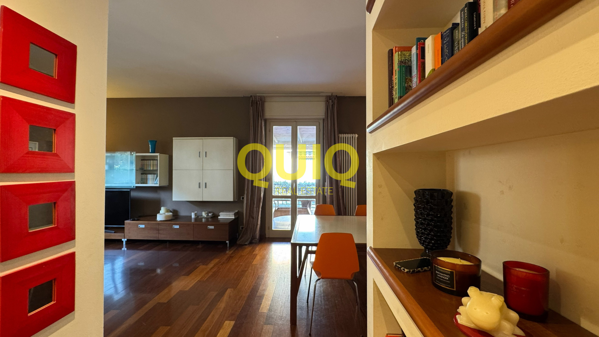 Valmadrera, trilocale con due terrazzi, doppi servizi e posto auto coperto – zero spese condominiali