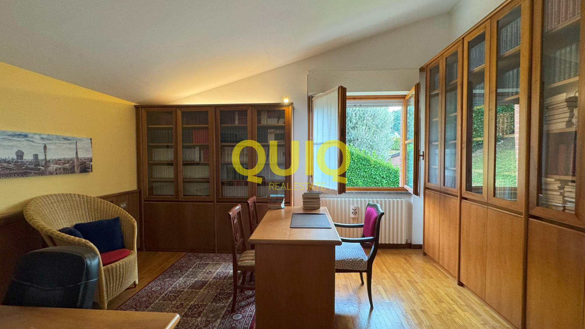 Valmadrera, bifamiliare con giardino, box 55 mq e cantina